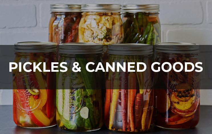 PICKLES & CANNED GOODS