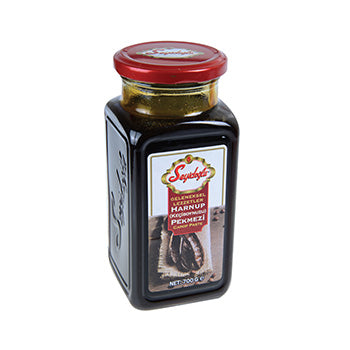 SEYIDOGLU CAROB MOLASSES  GLASS JAR / KECIBOYNUZU PEKMEZI  CAM KAVANOZ 12X700 GR