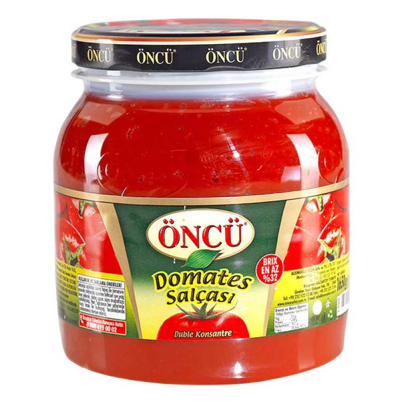 ONCU DOMATES SALCASI - TOMATO PASTE  6X1650 GR