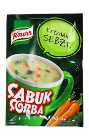 KNORR CABUK CORBA KREMALI SEBZE / CUP VEGETABLE SOUP WITH CREAM 24X18 GR