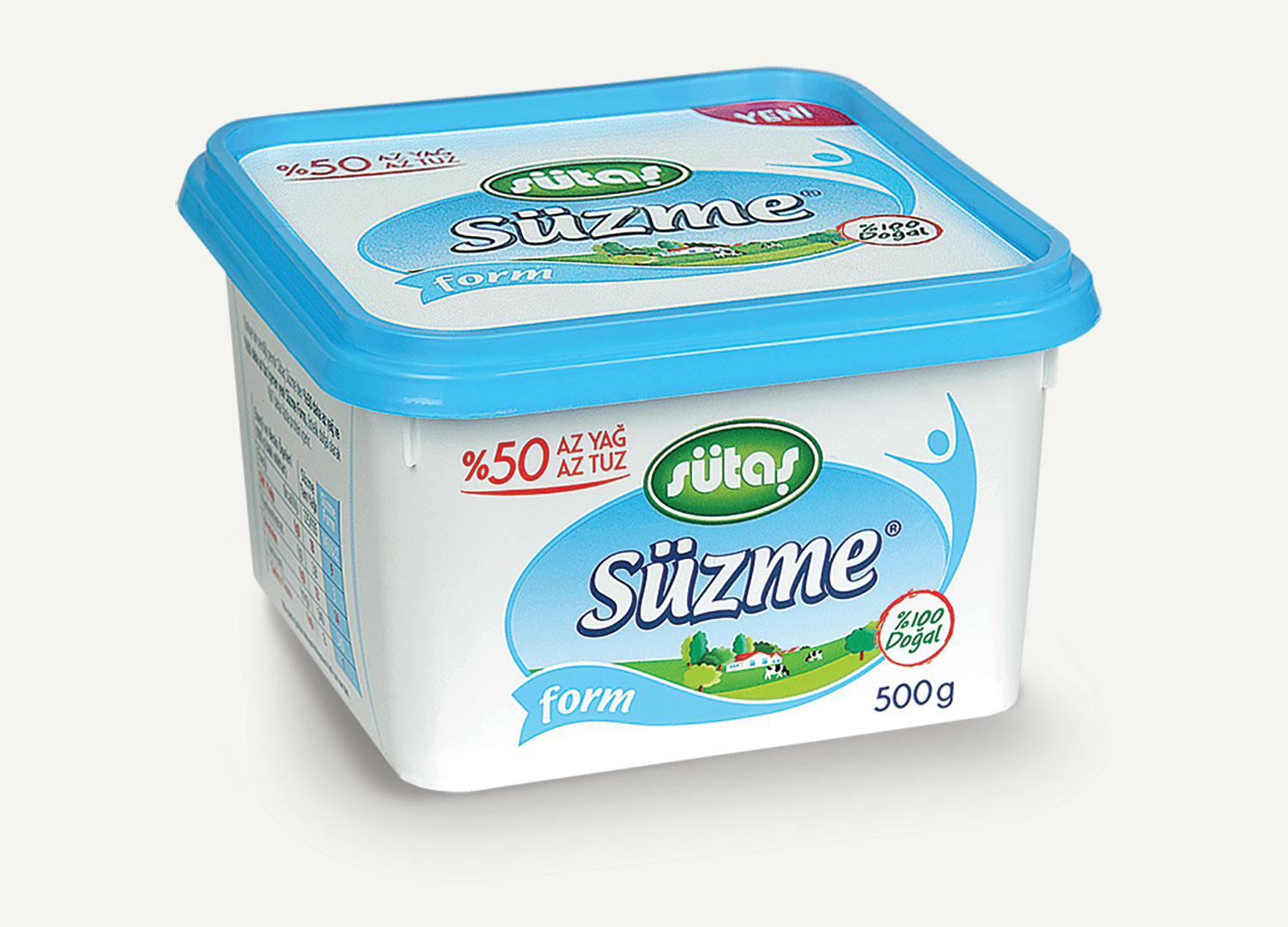 SUTAS SUZME FORM CHEESE 12X500 GR (323790)