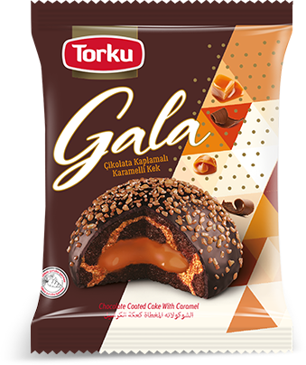 TORKU GALA CHO.COATED CAKE W CARAMEL/GALA KEK KARAMELLI 50 GR.